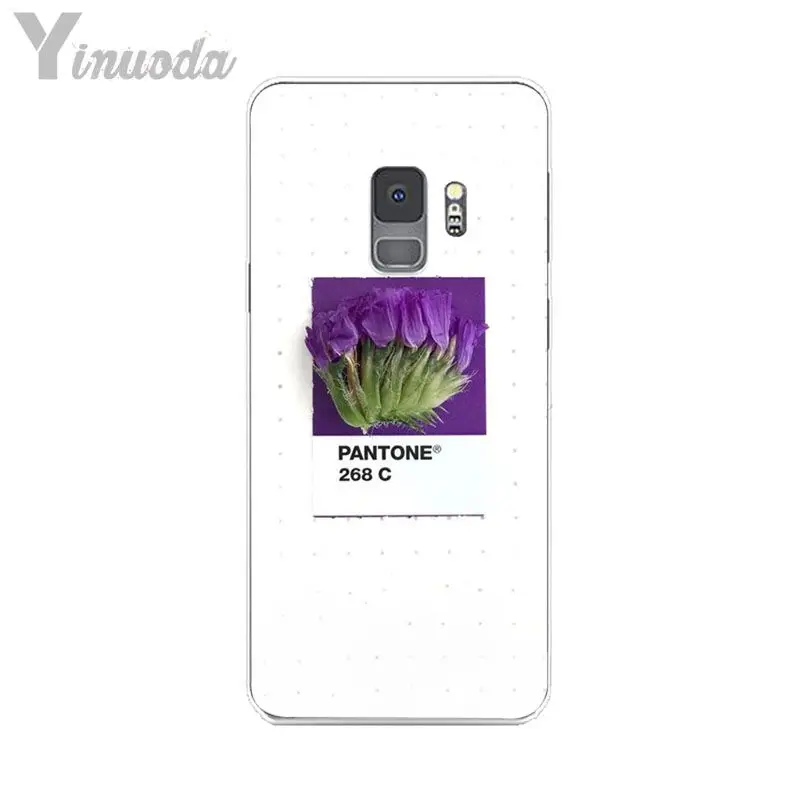 Высококачественный чехол Yinuoda Pantone для телефона Samsung S5 S4 S3 S7 edge S9 Plus S8 plus S6 |