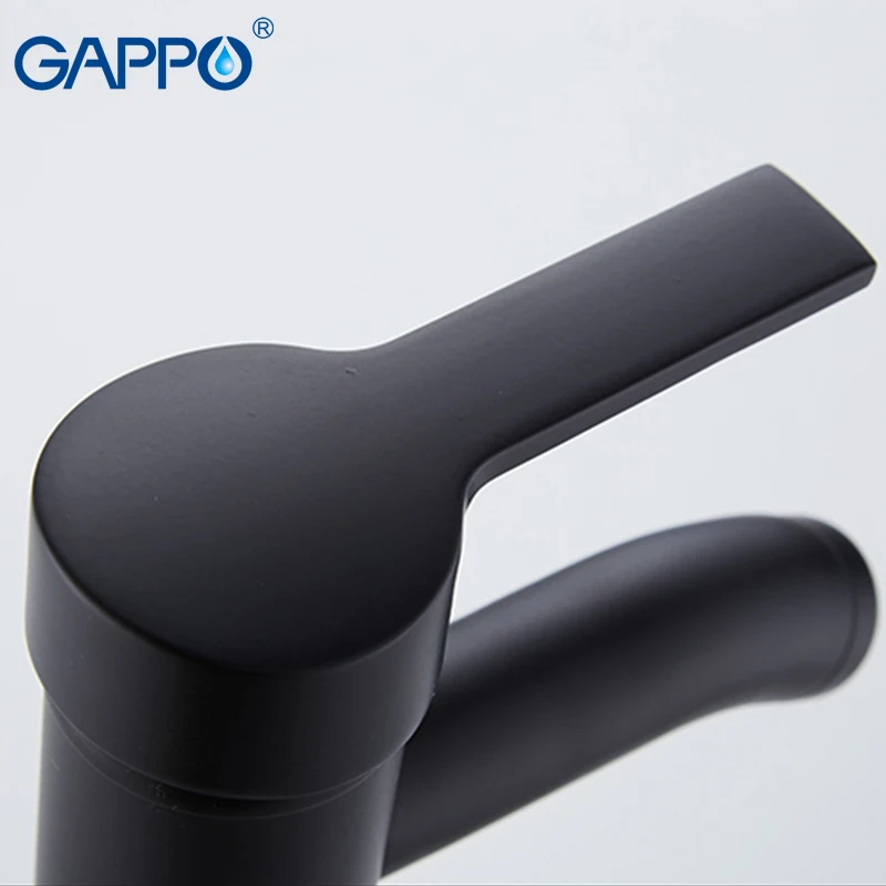 GAPPO Basin faucet mixer water stainless steel bathroom basin waterfall Deck Mounted Single Handle Faucets taps | Обустройство дома