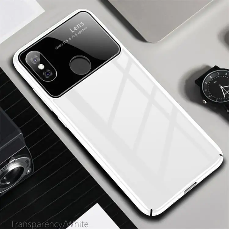 Роскошный чехол mi rror из закаленного стекла для Xiaomi mi 8 mi 8 SE, защитный жесткий пластиковый чехол для Xiaomi mi 8 Explorer Edition Capas