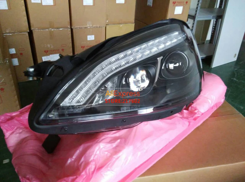 Для Mercedes Benz W221 S Class S300 S320 S350 S450 S500 S600 светодиодный ные фары подходят для 2006 2009