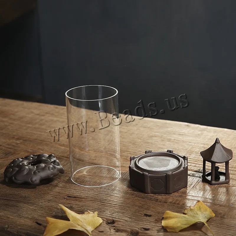 

Creative Home Decor Pavilion Smoke Waterfall Backflow Incense Burner Ceramic Incense Holder Censer Use In Home Office Teahouse