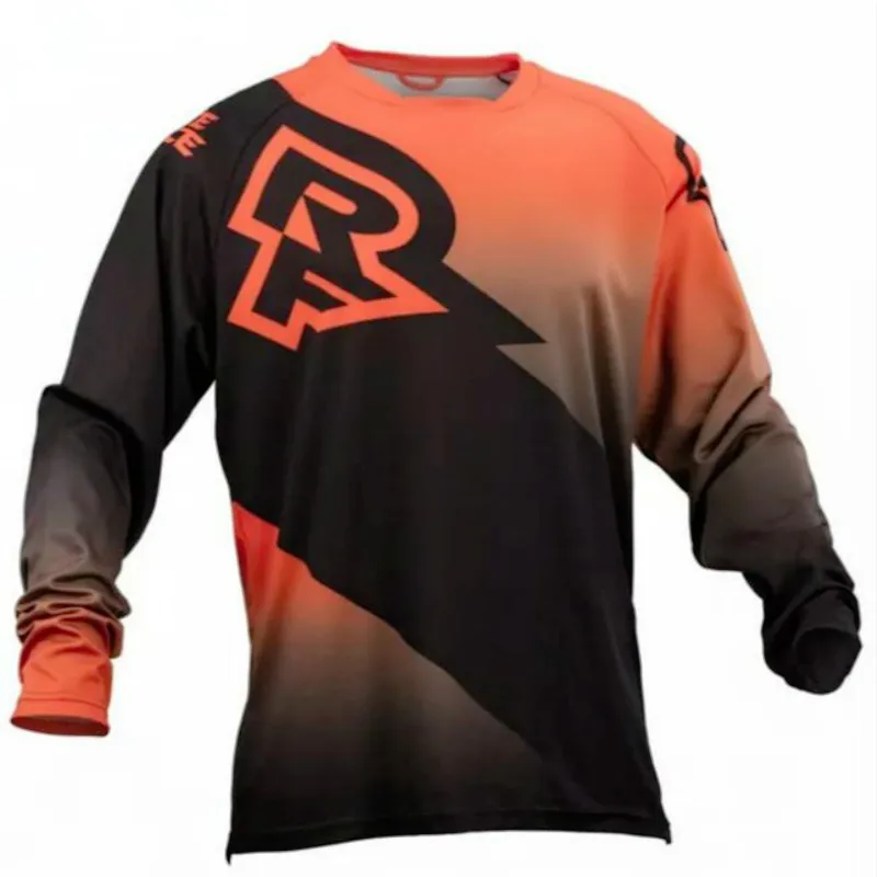 2018 New Motorbike Jersey Cycing MTB off road mountain bike DH BMX cross-country jersey T-shirt | Спорт и развлечения