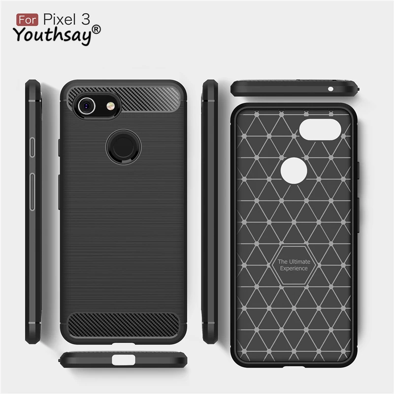 Чехол для Google Pixel 3 мягкий силиконовый резиновый чехол телефона Pixel3 оболочка
