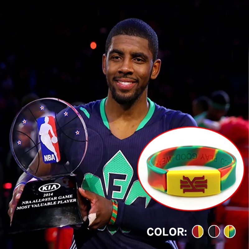 4 шт./лот для баскетбола высокое качество Спорт Энергия Силиконовый браслет с