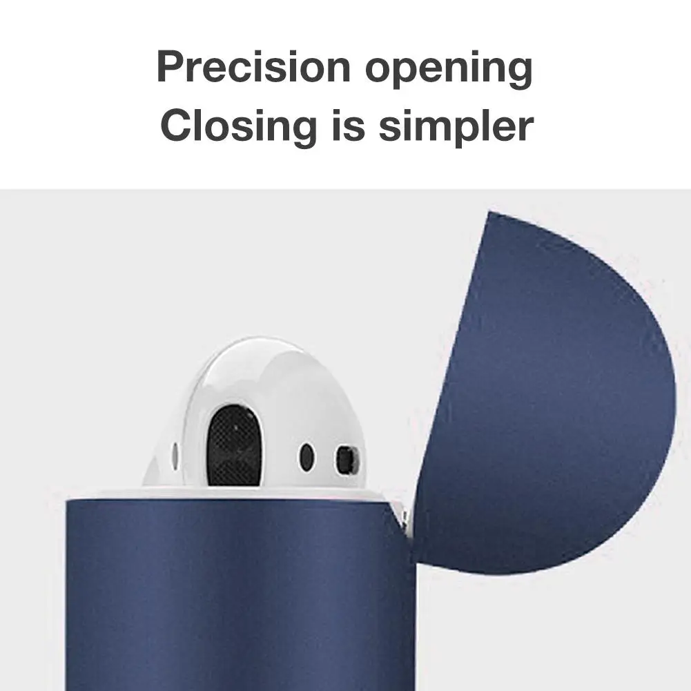 Новый Силиконовый Футляр для наушников Bluetooth чехол хранения AirPods сменный
