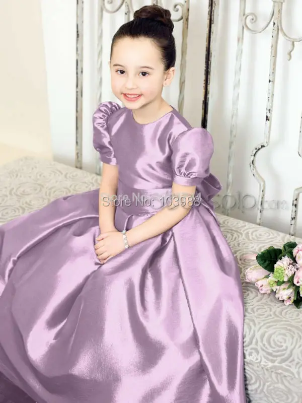 2016 Классическое платье с цветочным узором для девочек нарядное подружки невесты