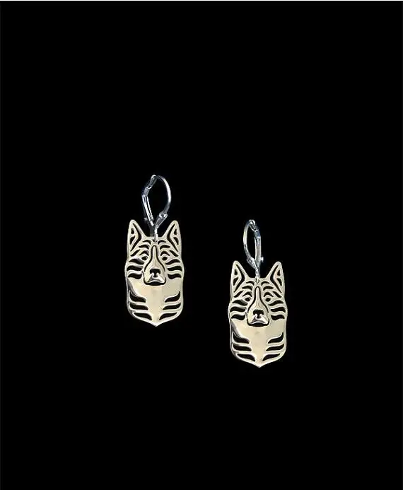 Милые серьги в виде медведя из Карелии для женщин и девушек модные