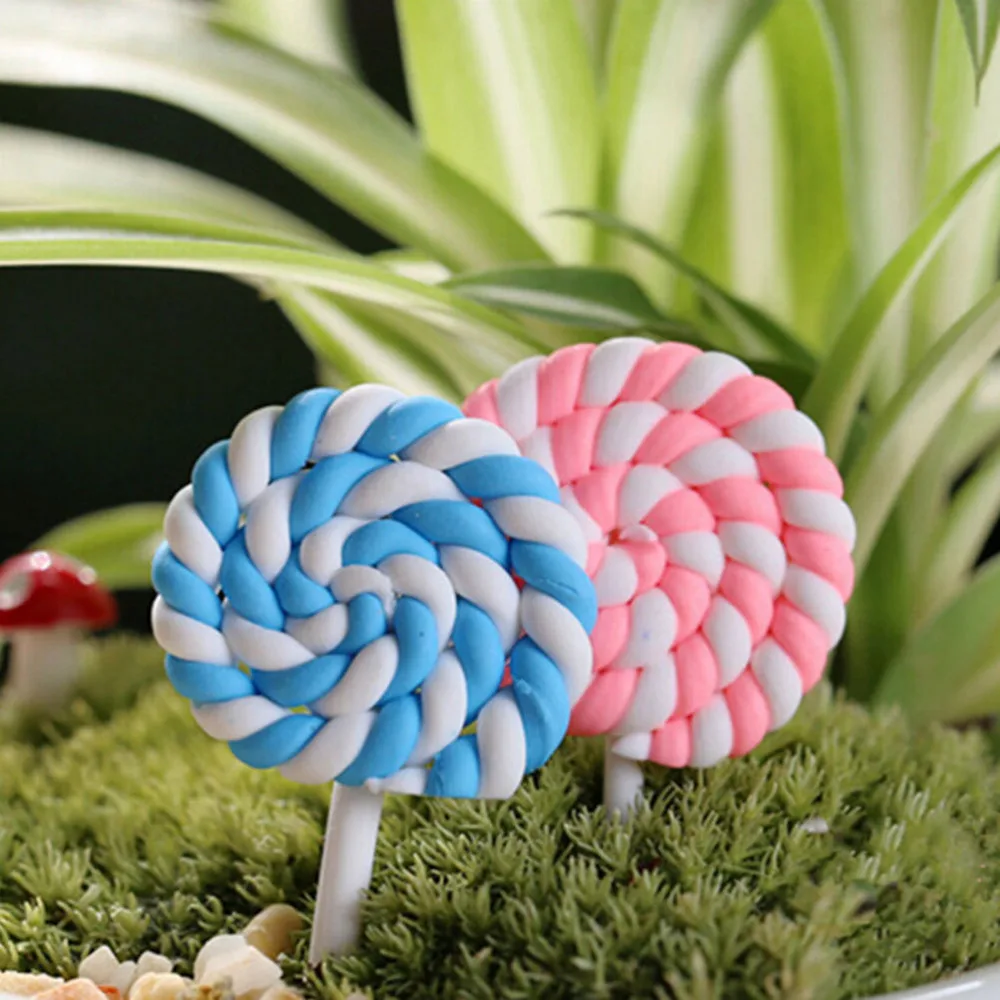 Цветные искусственные леденцы Minature сахарные конфеты миниатюрные DIY Игрушки для