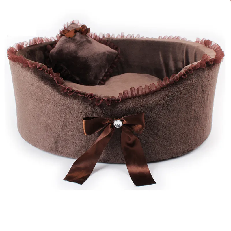 2016 новый стиль коврики для собак маленький домик кошек и щенков Круглый