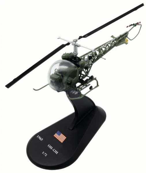 Редкие Специальное предложение 1: 72 BEL OH-13H Sioux вертолет сплав модель готовой продукции Коллекция Модель