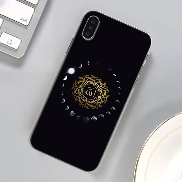 06 Мусульманский ислам бисмилла Алла чехол для телефона для Apple iPhone X XR 7 8 Plus 6 6s Plus XS MAX 11 Pro Max SE чехол для телефона Coque - Цвет: 06