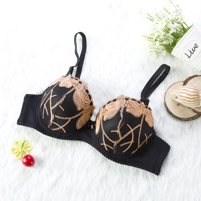 Новый роскошный бюстгальтер с вышивкой и глубоким v-образным вырезом