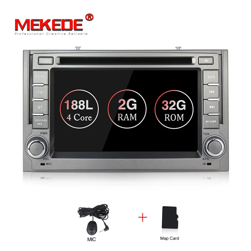 Standard model Mekede 2din android 9 dvd автомобильный Радио Мультимедиа Видео плеер для hyundai H1 Grand Starex 2007- навигация gps 2 ГБ+ 32 ГБ navi - Цвет: Standard model
