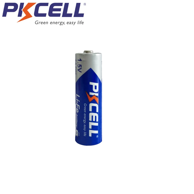8 шт. аккумуляторные батарейки PKCELL 1 5 в FR6 L91 AA LiFeS2 fr14505 3000 мАч 14 5*50 мм 15 лет для