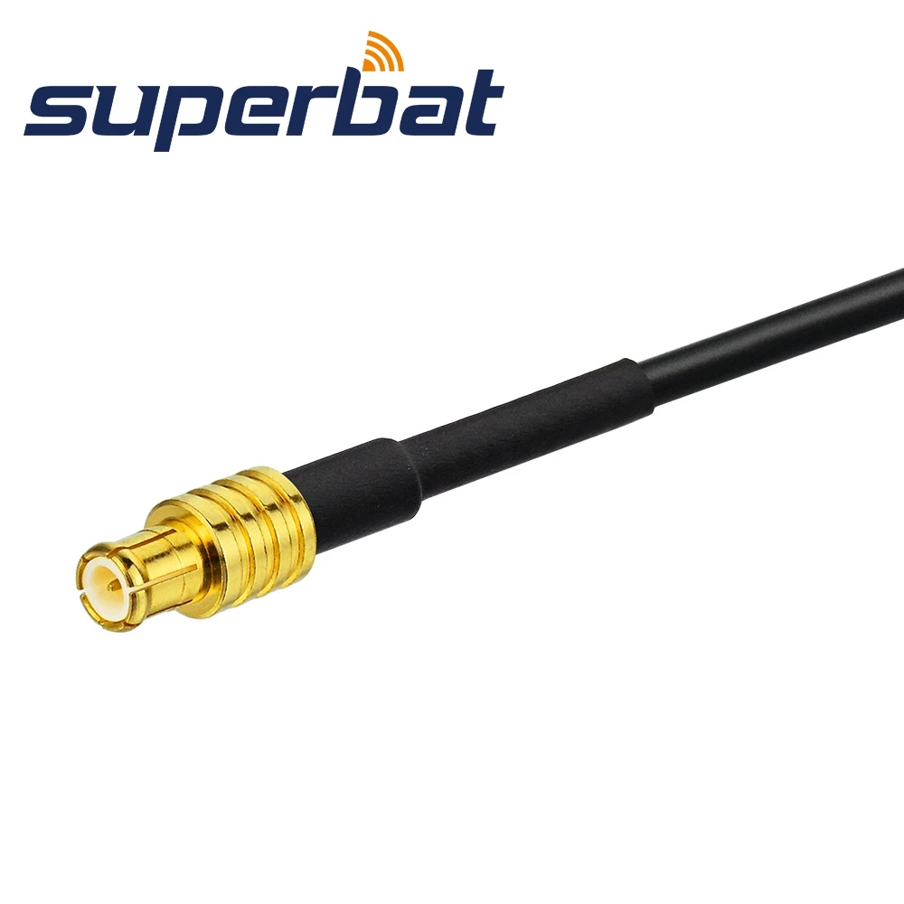 Superbat SMA штекер к прямой MCX RF помощью соединительного кабеля RG174 20 см для