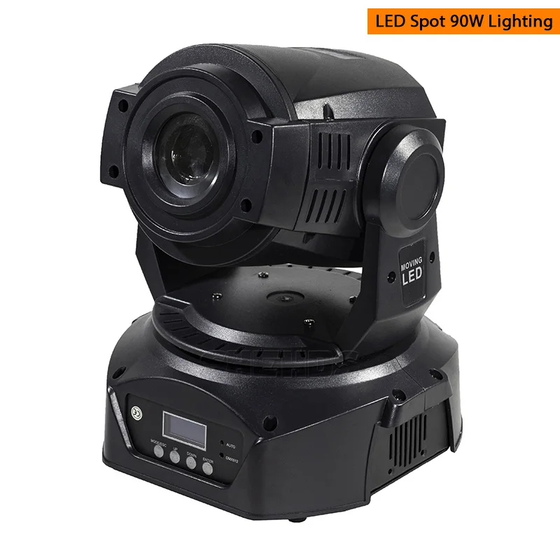 LED Spot 90W Светодиодный прожектор Gobo 75 Вт, 75 Вт, DMX контроллер, профессиональный светодиодный прожектор для сцены, DJ Spot Luces, дискотека, приспособление для дискотеки, вечерние - Цвет: LED Spot 90W