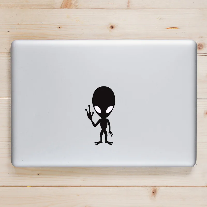 Glowing ET Alien Laptop Sticker for Apple Macbook Decal Pro Air Retina 11 12 13 14 15 inch HP Mac Book Skin Notebook | Компьютеры и