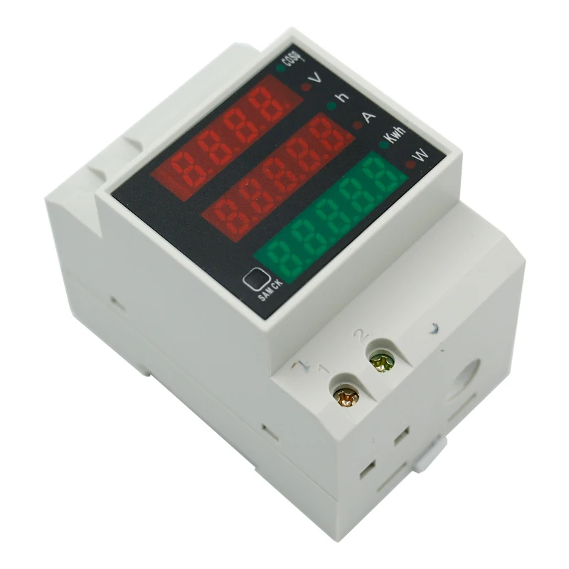 Цифровой измеритель напряжения амперметр энергии переменного тока 0 100 А 40%