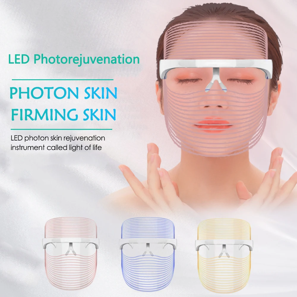 Светодиодная маска для лица Photon Корейская светодиодная ухода за лицом