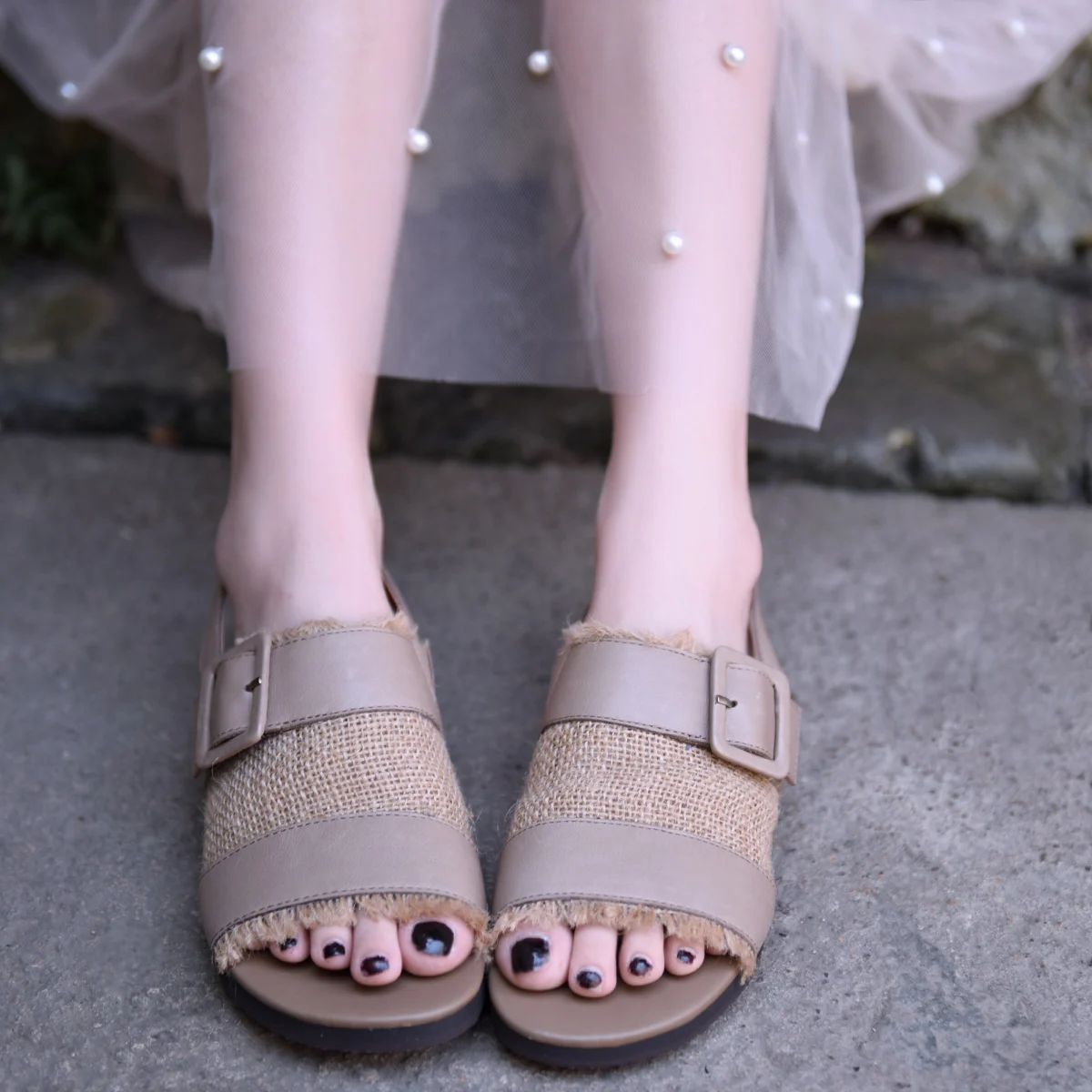 Artmu/оригинальные женские сандалии ручной работы в стиле ретро из конопли новая