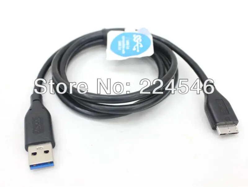 Оригинальный W цифровой USB 3 0 кабель от A до Micro B 1 25 метра оригинальный для WD My Passport