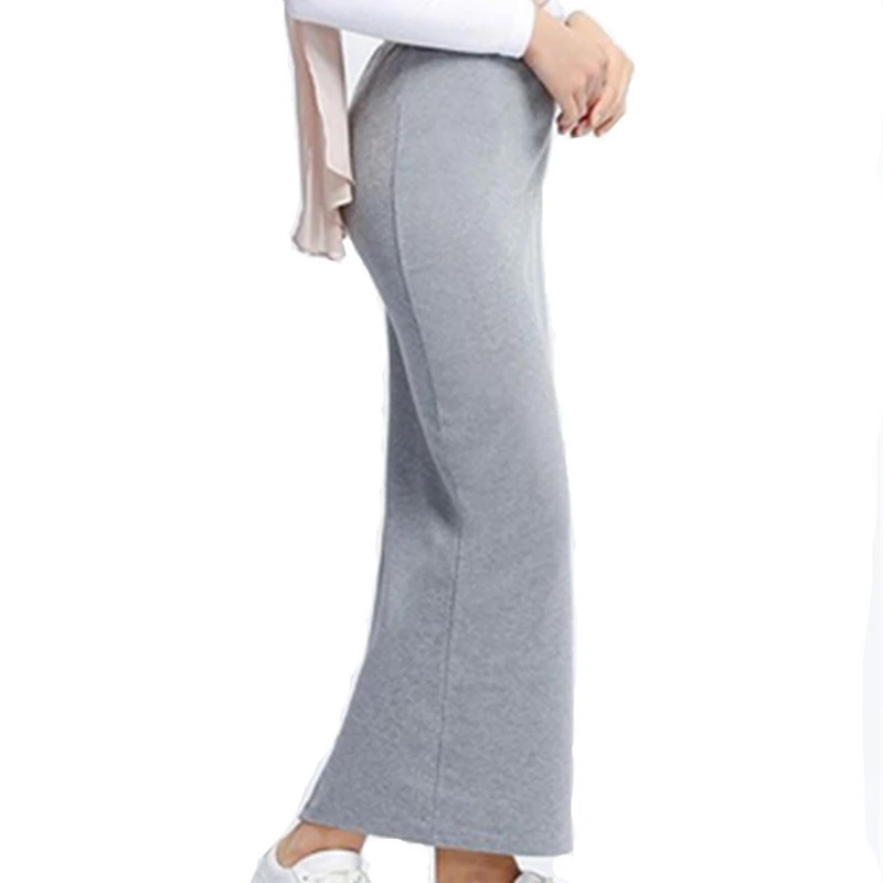 Скромные длинные мусульманские юбки Исламская одежда элегантные с высокой