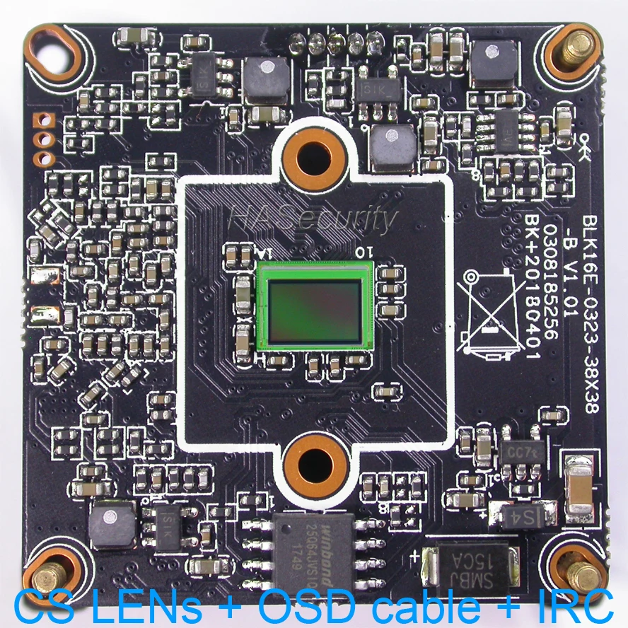 H.265 / H.264 (1080P) 1/2.9 &quotSony EXmor IMX323 + Hi3516E V100 Модуль платы IP камера видеонаблюдения PCB