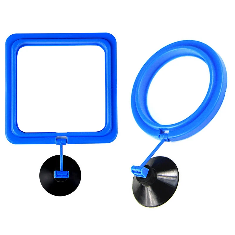 Useful Aquarium Feeding Ring Tools Accessory Fish Tank Station Floating Food Tary Feeder Rings Square/Circle | Дом и сад