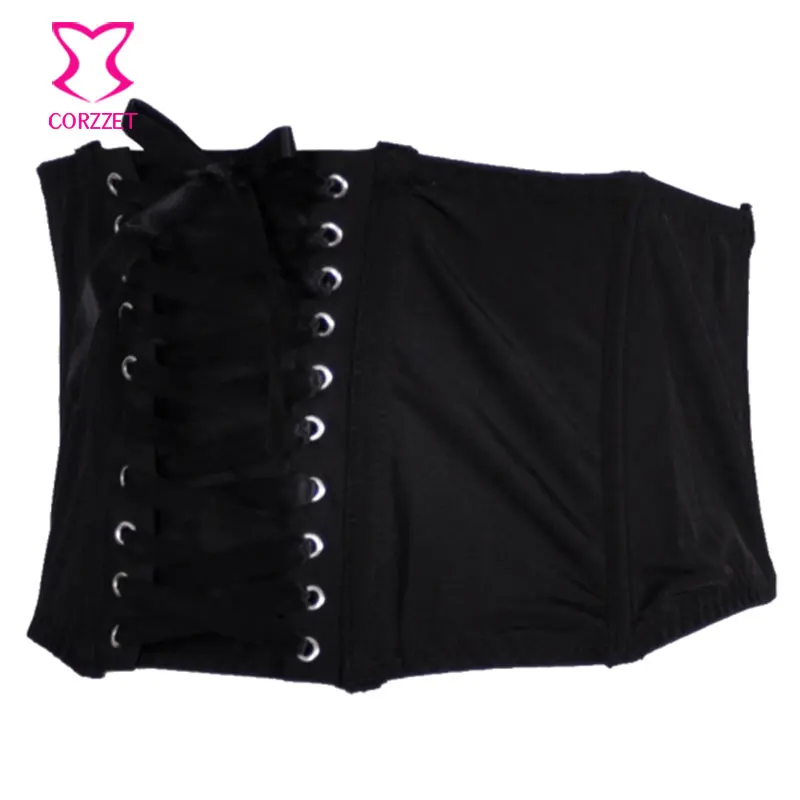 Сексуальный корсет со шнуровкой и косточками на талии бюстье с поясом Женский