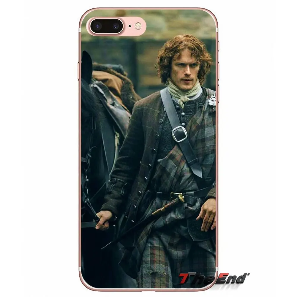 Для Huawei G7 G8 Ascend P7 P8 P9 Lite Honor 4C 5X 5C 6X Mate 7 8 9 Y3 Y5 Y6 II Pro Jamie Fraser Outlander прозрачный ТПУ чехол