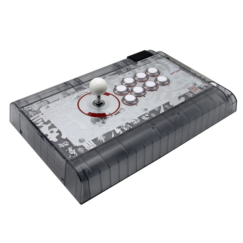 Qanba Q2-PS4-01 джойстик с кристаллами игрового контроллера геймпад для Игровые приставки 4/3 и ПК проводной USB игровой джойстик с светодиодный кнопки и Стик