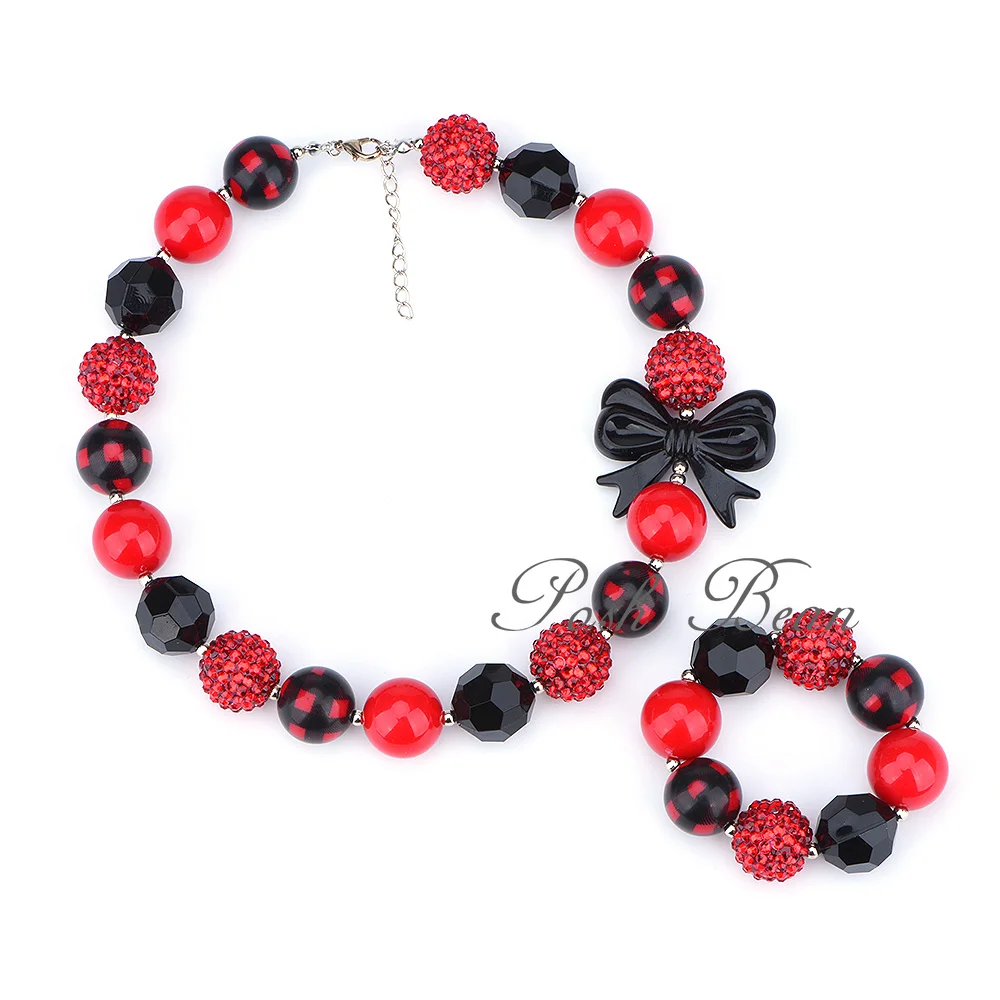 Инжектированная Вулканизированная плед коренастый ожерелье жевательная