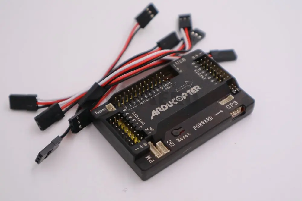 Бесплатная доставка APM2.8 ArduPilot Mega APM 2 8 плата контроллера полета с чехлом/кабели