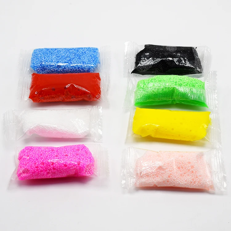 

8 Different Colors 3D Snow Mud Colored Clay Playdough Diy Toys Slime Toys