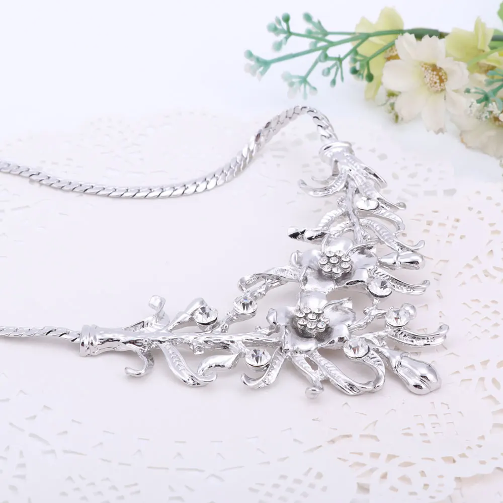 Дубай посеребренные ювелирные изделия Ювелирные наборы для женщин модное