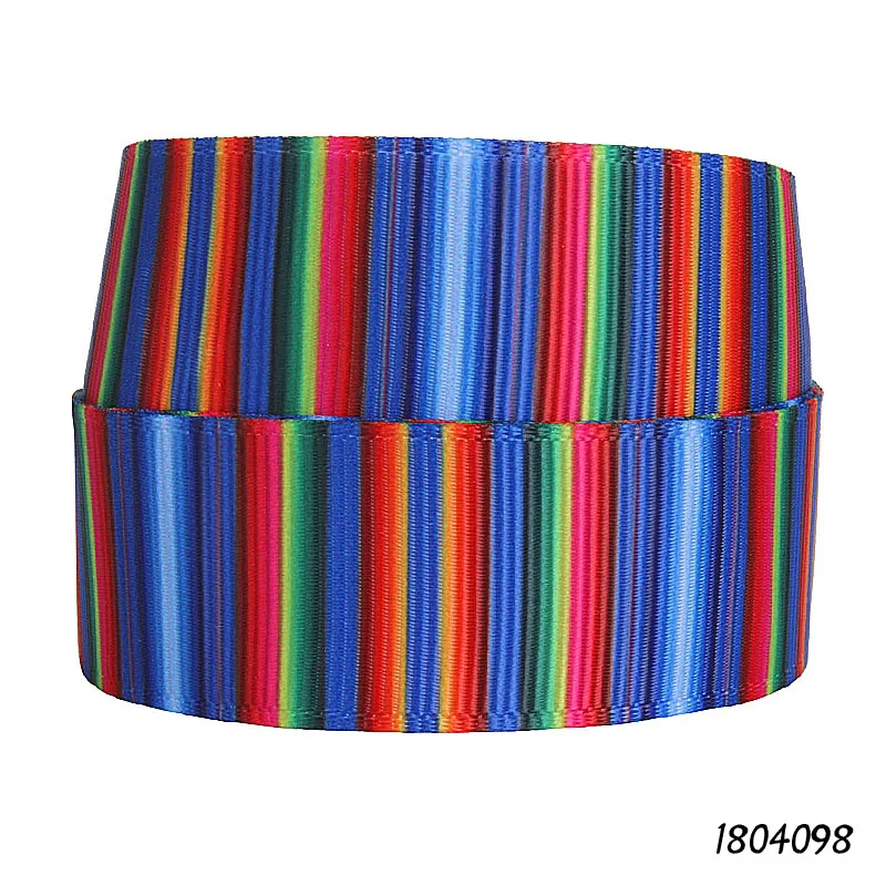 Лента FLRA (50 ярдов/партия) Флора Радуга градиент Омбре печатная корсажная лента