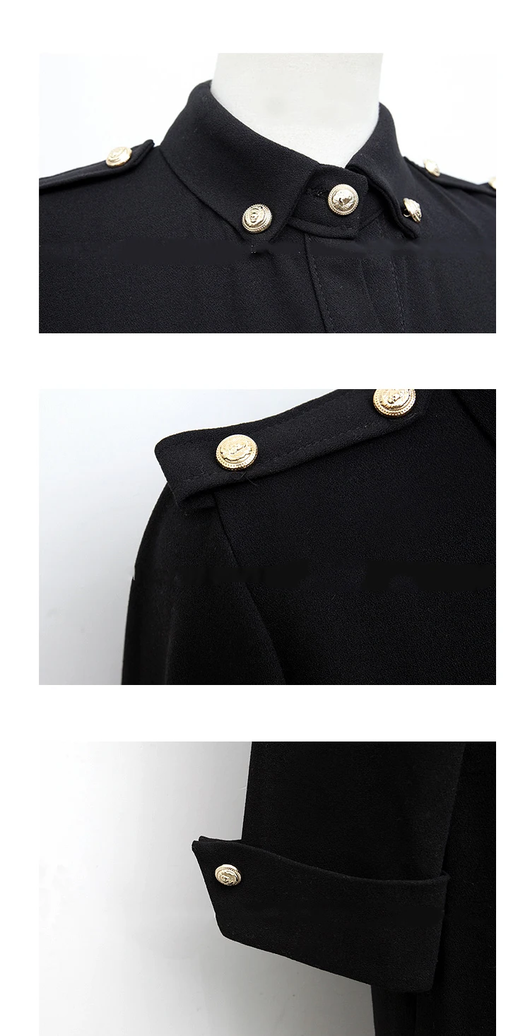 

2019 Autumn and winter women's new long-sleeved ladies fashion temperament OL joboccupation long bag hip high waist black dress