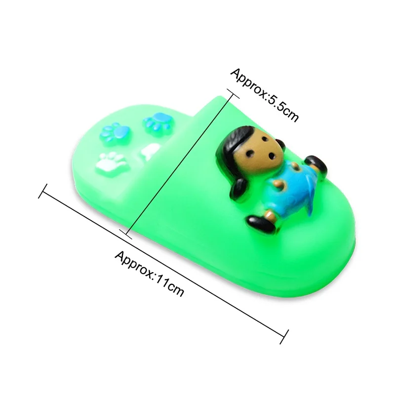 girl print dog toy 1PCS Rubber Pet Dog Squeak Toys Shoes Mice Bone Hamburger Screaming Chicken Sound Dog Chew Toys For Small Dogs - Цвет: girl print dog toy
