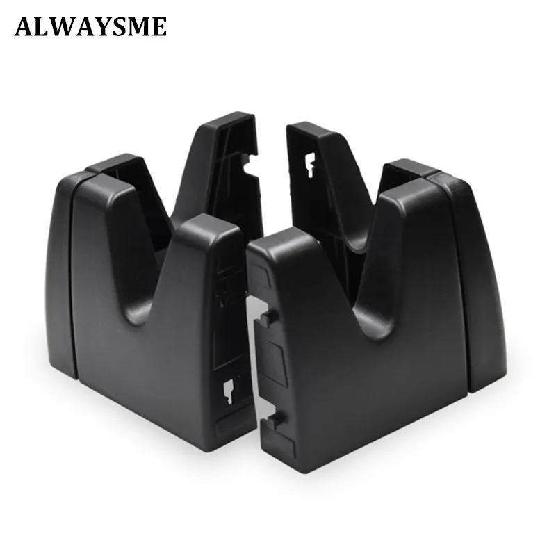 ALWAYSME 6 шт./набор, универсальный автомобильный багажник, монтажный кронштейн, авто неподвижная стойка, держатель для автомобиля, перекладины и клетки