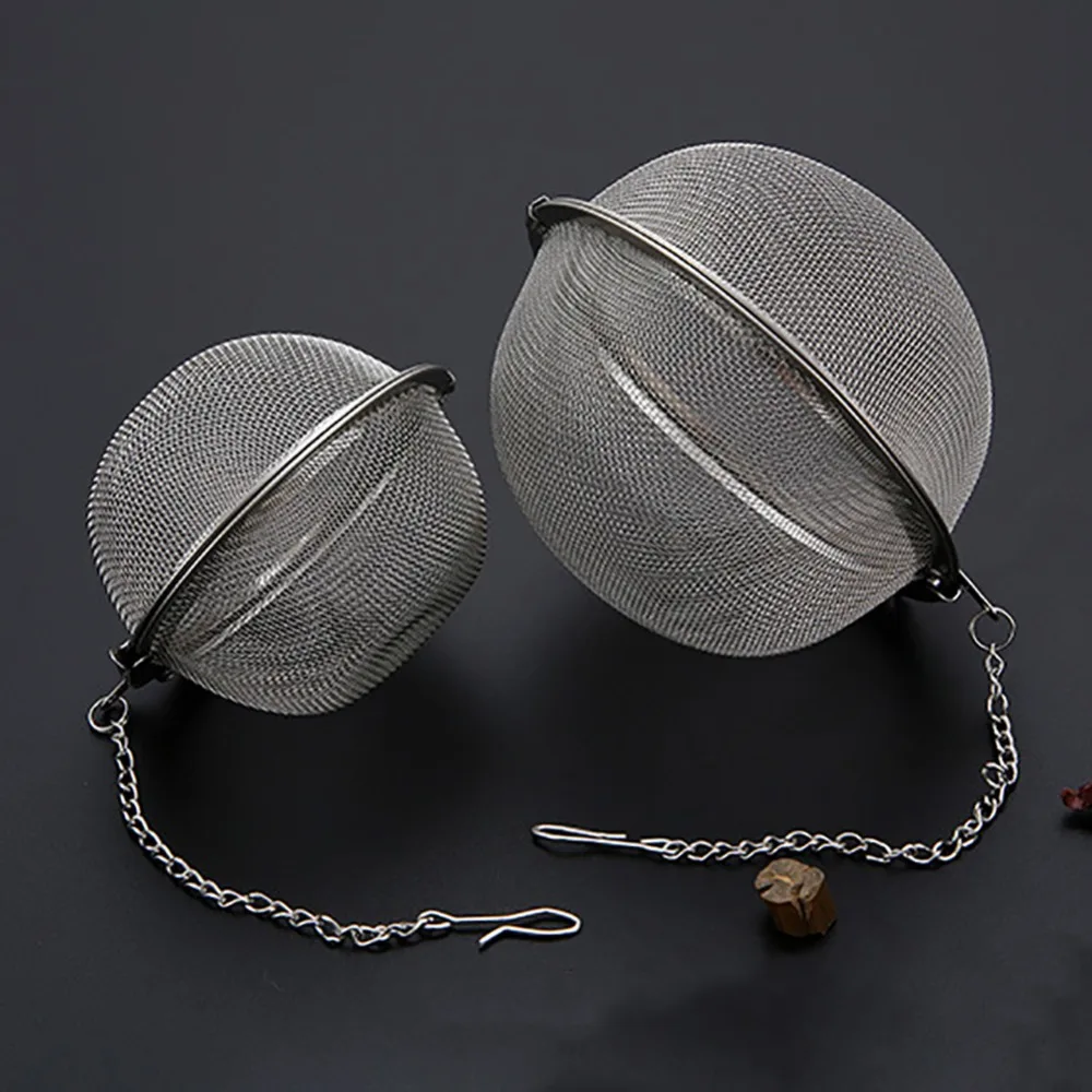 Многоразовый сетчатый шар из нержавеющей стали травяной чай сито для специй в