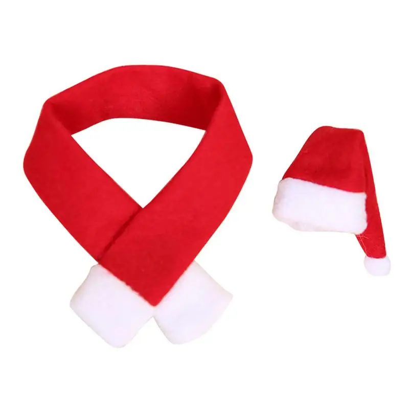 Фото 2018 новые рождественские Инновационные товары для дома нетканый шарф + шляпа