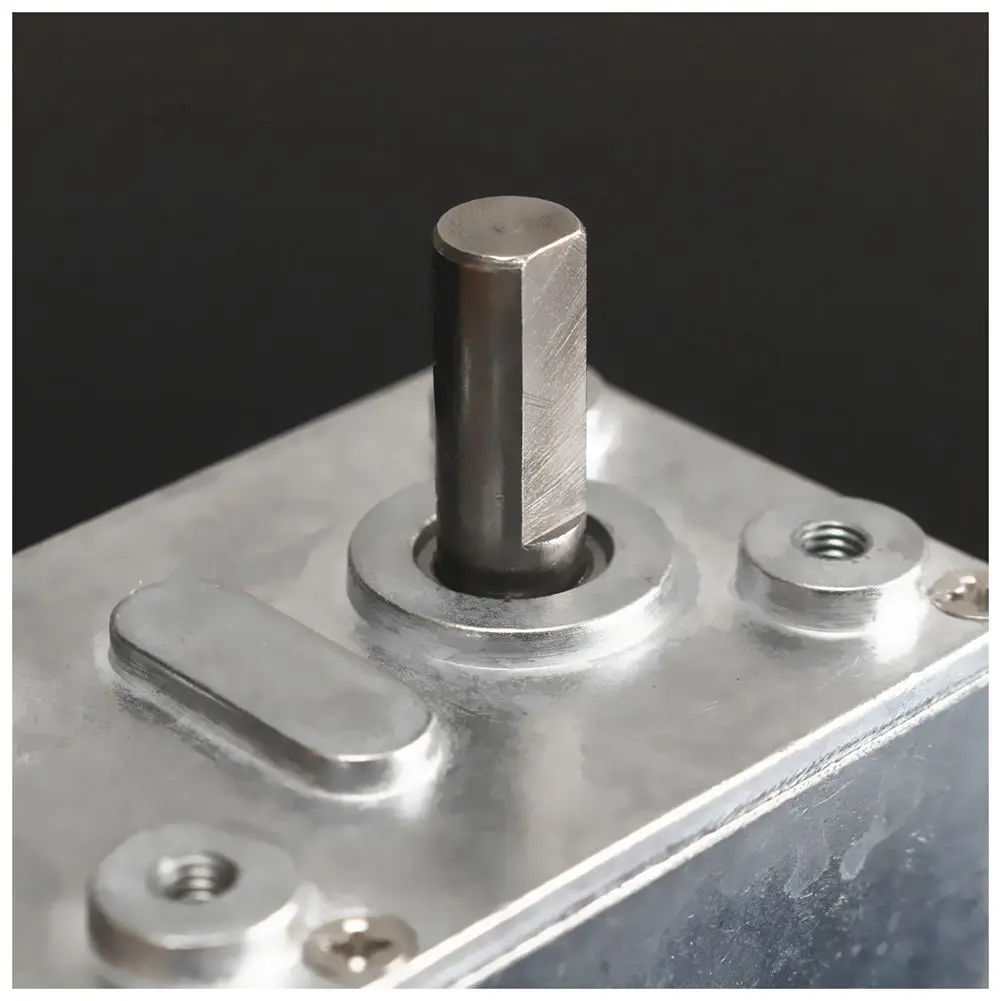 DC 12V 3rpm Реверсивный высокий крутящий момент турбо мотор с червячной передачей двигателя GW370
