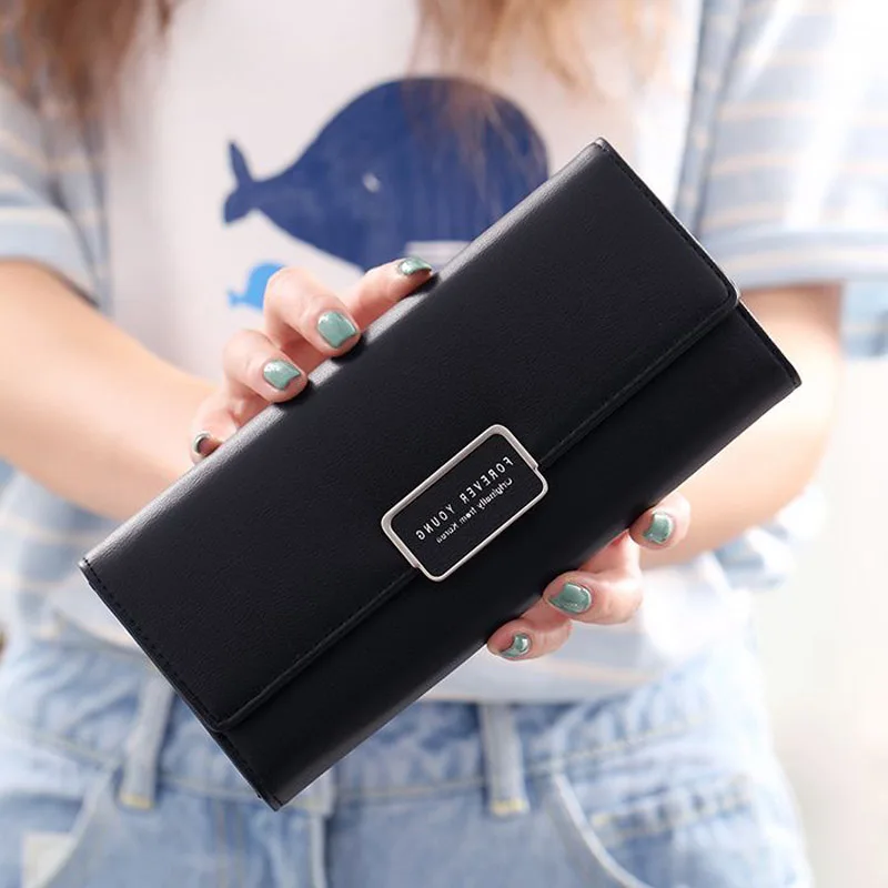 Unstyle женские элегантные Бумажники Forever Young Fashion простой ID держателей карт сотовый