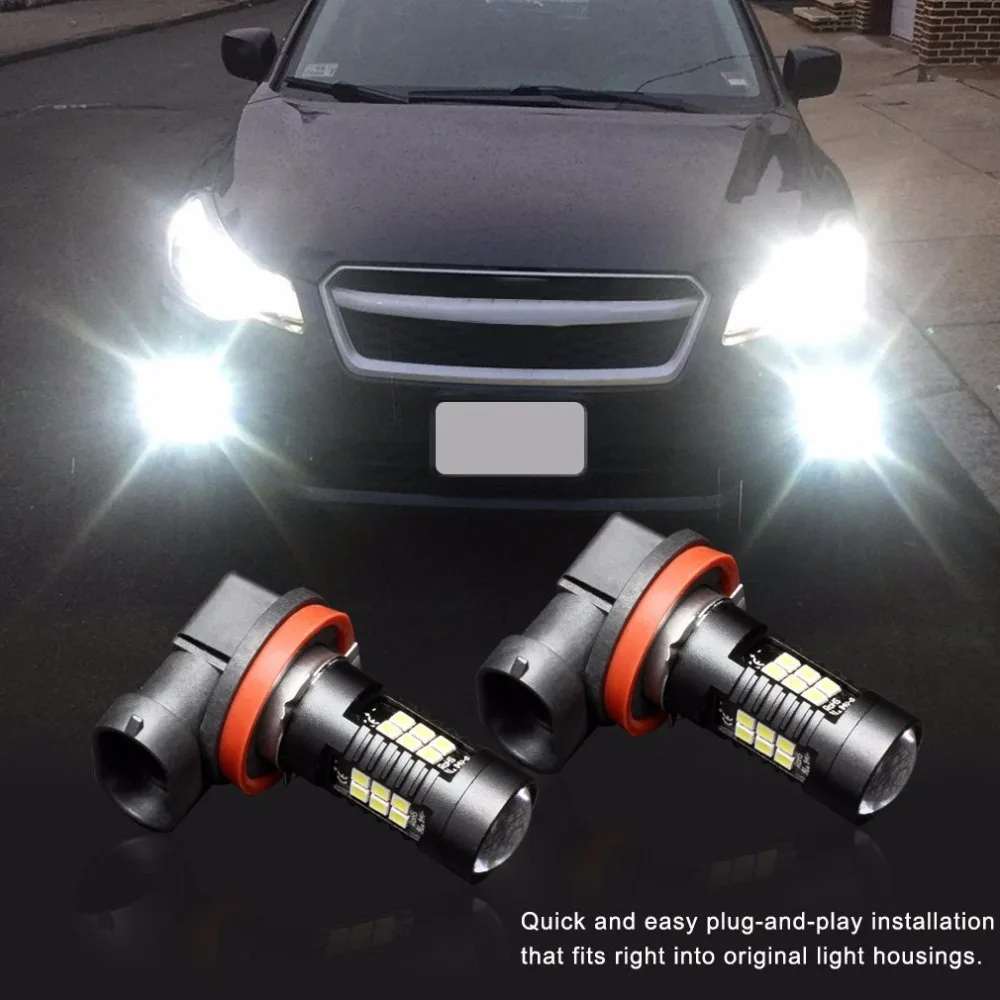 

2pcs Long Lifespan H11 LED 3030 SMD Fog Light Driving DRL Car Light for Chevrolet Cruze Camaro Sonic Spark Equinox 2013-2015