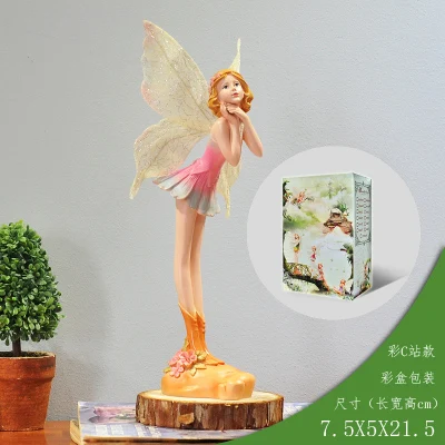 Сказочные украшения для сада и дома подвесная кукла сказочный ангел гостиная ТВ