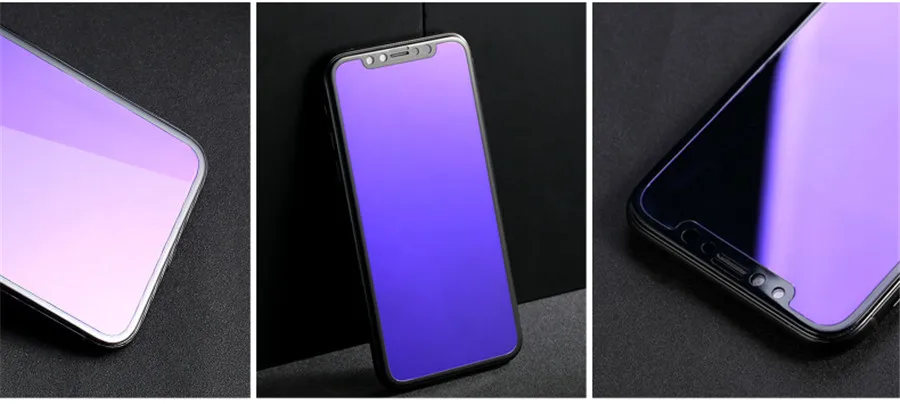 Remax анти-синий луч 3D полное покрытие закаленное стекло для iPhone X/XS экран протектор изогнутый круглый край экран пленка