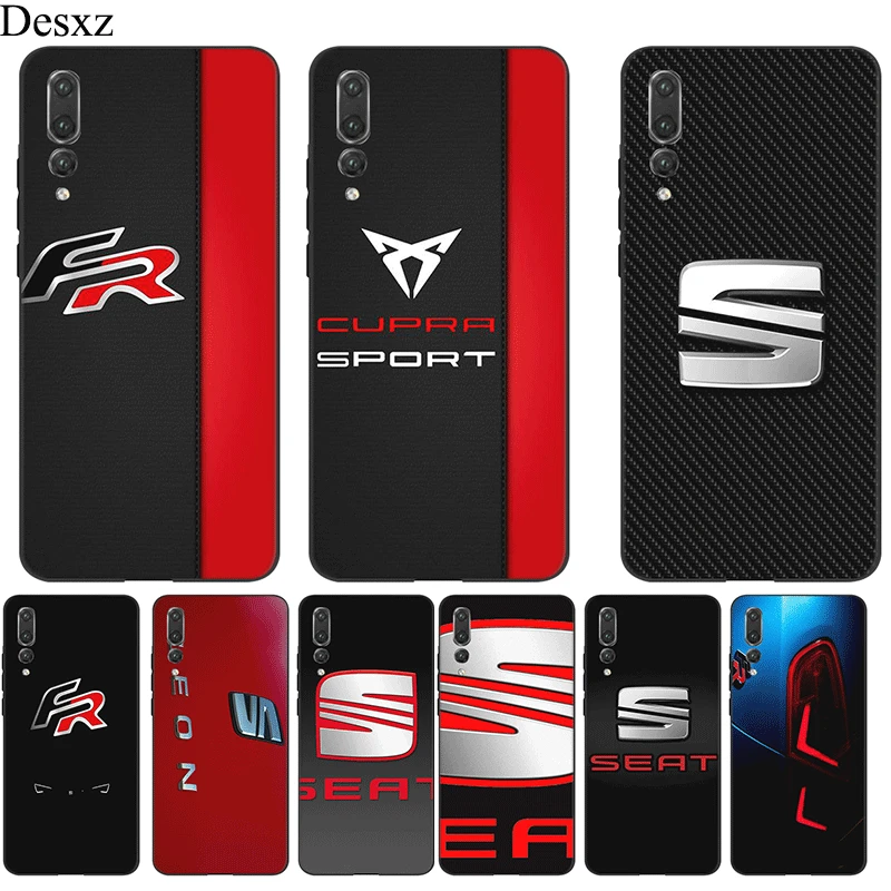 Мобильный Силиконовый чехол для телефона для huawei P30 P20 P10 P9 P8 Lite P умный корпус автомобиля сиденья логотип чехол
