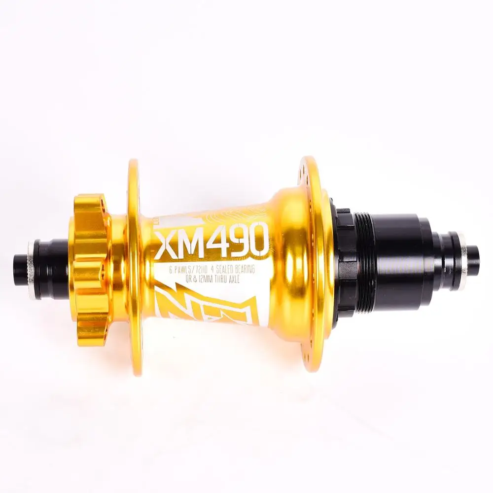 Koozer XM490 велосипедная ступица XX1 XD Кассетный корпус ступицы герметичный 4 подшипника горный велосипед Задняя Ступица 10*135 мм QR 12*142 мм 28 32 36 отверстия