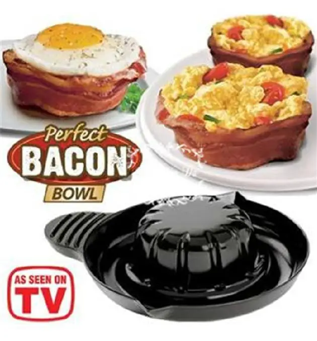 Новый 2 шт./компл. Чаши Кухня выпечки инструмент Идеальный Бэкон для СВЧ