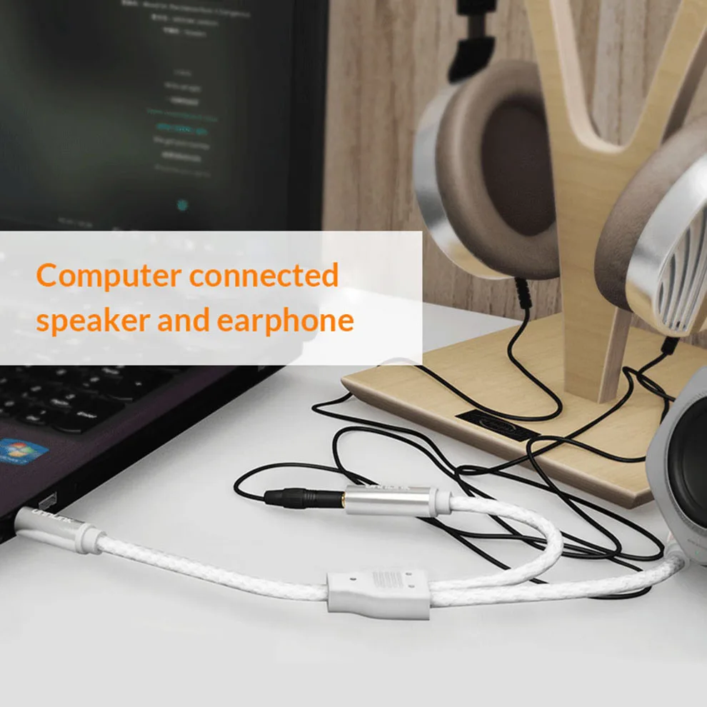 Разветвитель для наушников Unnlink 4 полюса 3 5 гнезда 1X2|aux cable 3.5|cable 3.5splitter headphone |